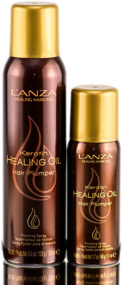 L'anza Keratin Healing Oil Plumper Finishing Spray - Спрей для наполнения волос - 1