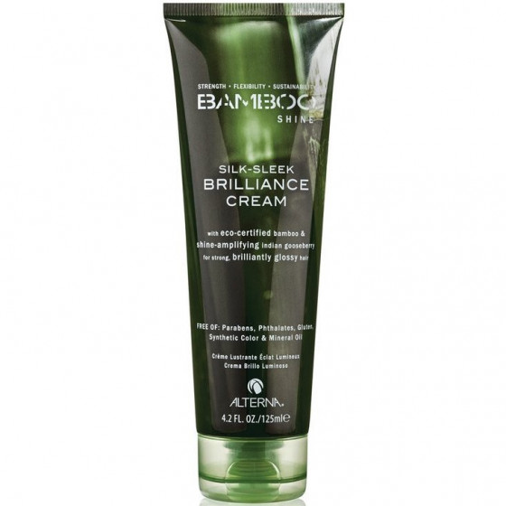 Alterna Bamboo Shine Silk-Sleek Brilliance Cream - Разглаживающий крем для блеска волос