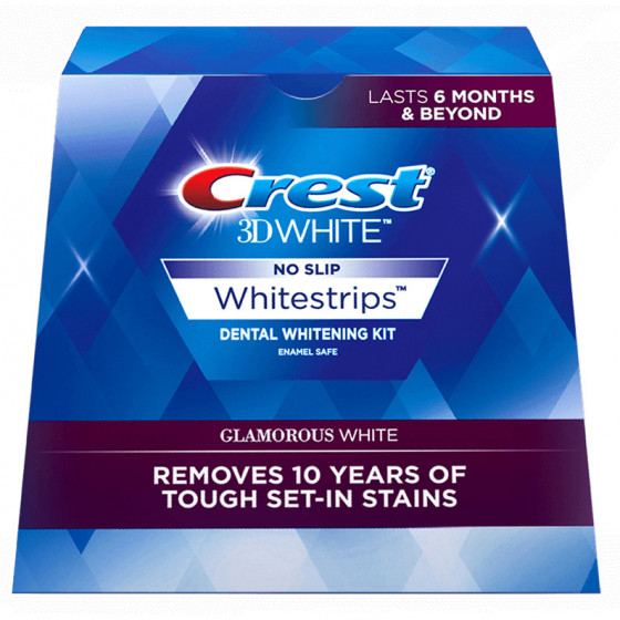 Crest 3D White Whitestrips Glamorous White - Отбеливающие полоски для зубов