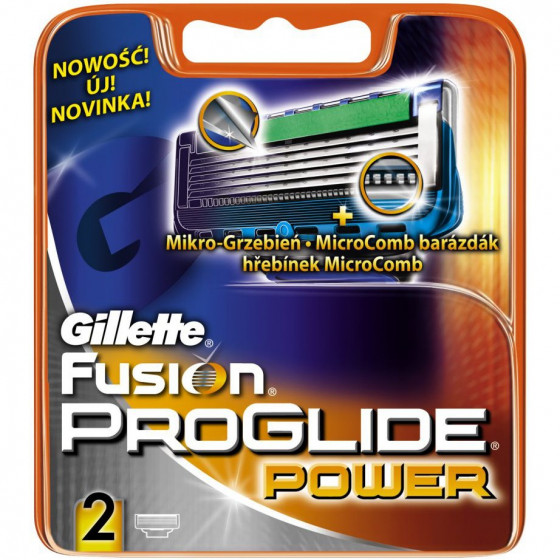 Gillette Fusion ProGlide Power - Сменные кассеты для бритья