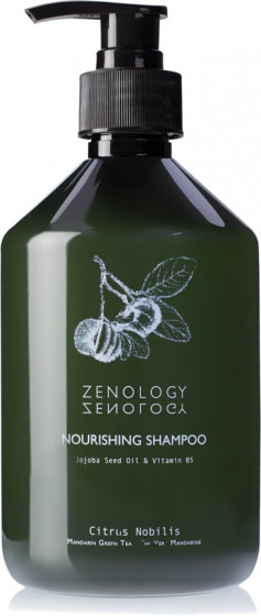 Zenology Nourishing Shampoo Mandarin Green Tea - Питательный шампунь для волос