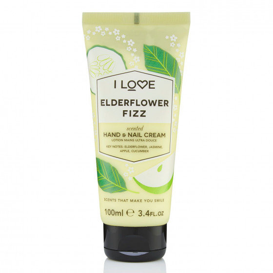 I Love Elderflower Fizz Hand and Nail Cream - Крем для рук "Коктейль из бузины"