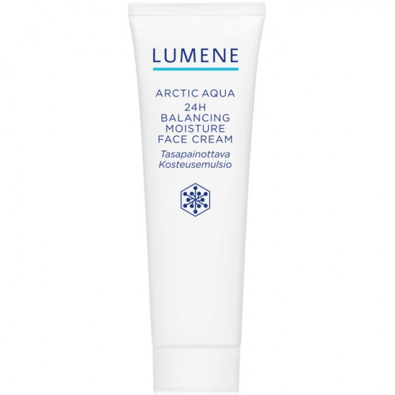 Lumene Arctic Aqua 24h Balancing Moisture Face Cream - Крем увлажняющий 24 часа для жирной и комбинированной кожи