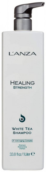 L'anza Healing Strength White Tea Shampoo - Укрепляющий шампунь с белым чаем