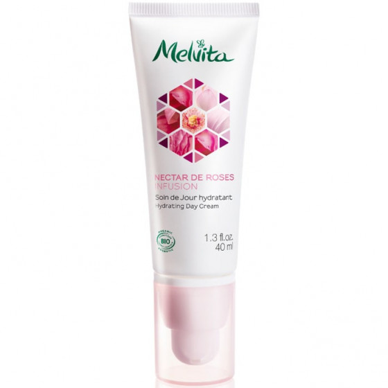 Melvita Nectar De Rose Hydrating Day Cream - Увлажняющий дневной крем "Розовый нектар"