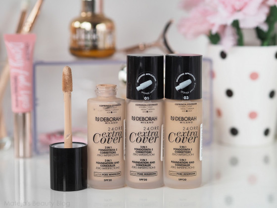 Deborah 24Ore Extra Cover Foundation SPF20 - Тональная основа для лица - 5