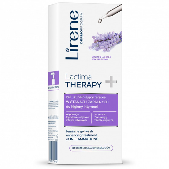 Lirene Lactima Therapy - Успокаивающий гель для интимной гигиены