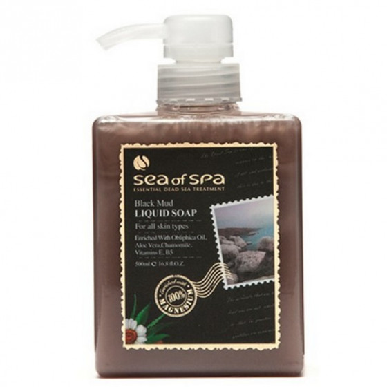 Sea of SPA Black Mud Liquid Soap - Жидкое грязевое мыло