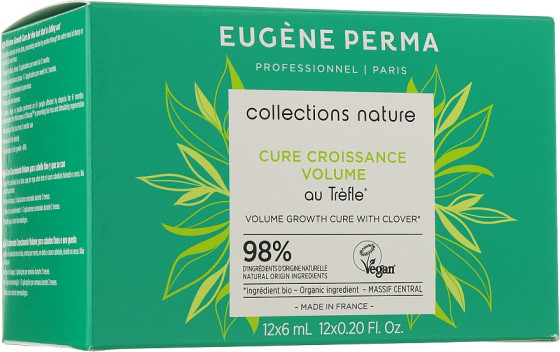 Eugene Perma Collections Nature Cure Croissance Volume - Ампулы против выпадения волос