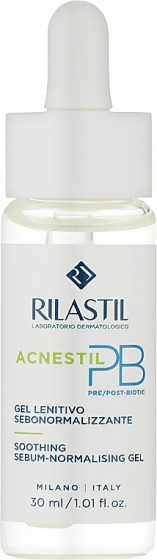 Rilastil Acnestil PB Soothing Sebum-Normalising Gel - Увлажняющий себонормализующий гель