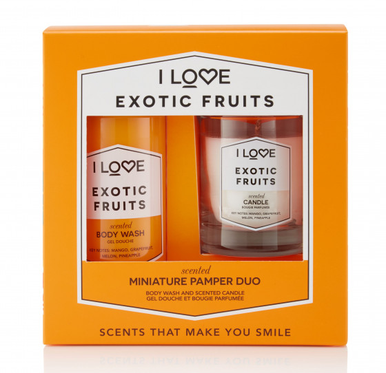 I Love Exotic Fruit Mini Pamper Duo - Набор "Экзотические фрукты"