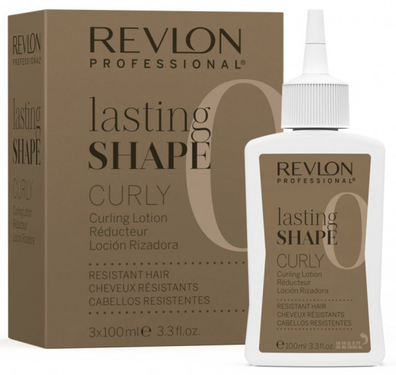 Revlon Professional Lasting Shape Curly Lotion Resistant Hair - Лосьон для завивки жестких волос - 1