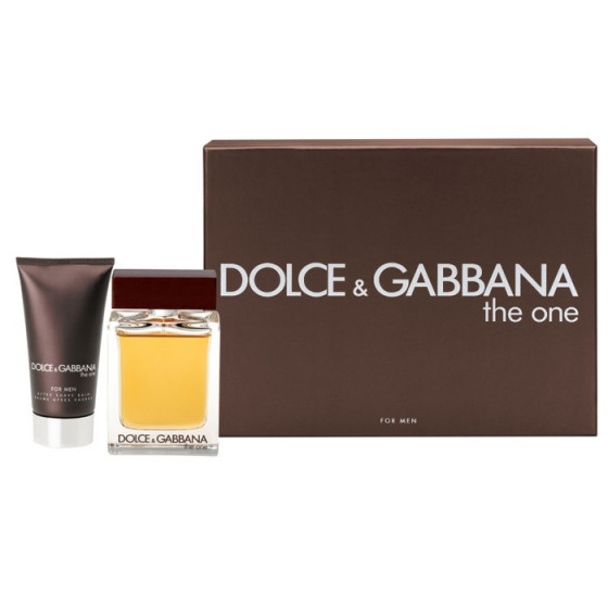 Dolce & Gabbana The One For Men - Подарочный набор (EDT100+A/SH75)