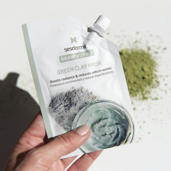 Sesderma Beauty Treats Green Clay Mask - Маска для лица с зеленой глиной - 1