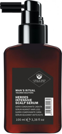 Nook Dear Beard Man's Ritual Heroes Intensive Scalp Serum - Интенсивная сыворотка против выпадения волос