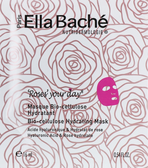 Ella Bache Bio-Cellulose Hydrating Mask - Биоцеллюлозная маска для лица