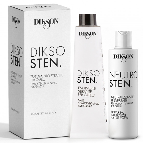 Dikson Dikso Sten Hair Straightening Treatment - Двухфазная процедура для выпрямления волос