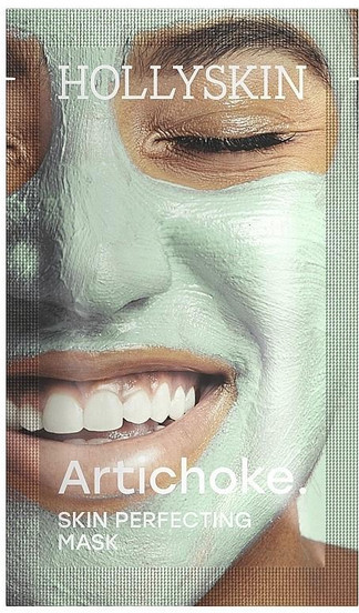 Hollyskin Artichoke Skin Perfecting Mask - Охлаждающая лифтинг-маска для борьбы с отеками
