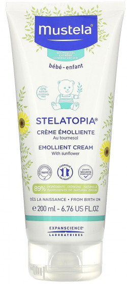 Mustela Stelatopia Emollient Cream - Смягчающий крем - 1