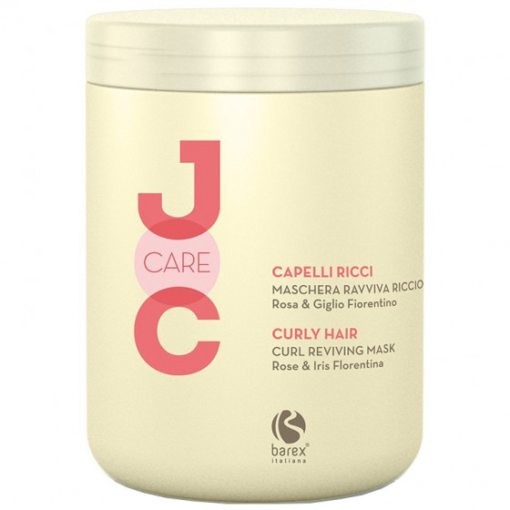 Barex Joc Care Curl Reviving Mask - Маска «Идеальные кудри» с экстрактом розы и флорентийской лилии