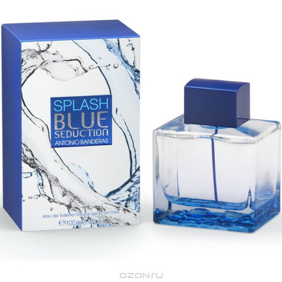 Antonio Banderas Splash Blue Seduction For Men - Туалетная вода