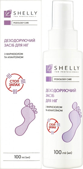 Shelly Long-acting Deodorant for Feet with Farnesol - Дезодорирующее средство для ног пролонгированного действия с фарнезолом - 3