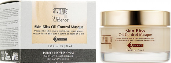 GlyMed Plus Cell Science Skin Bliss Oil Control Masque - Маска для контроля жирности кожи - 1