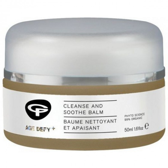 Green People Age Defy+ Cleanse And Soothe Balm - Очищающий и успокаивающий бальзам для лица 