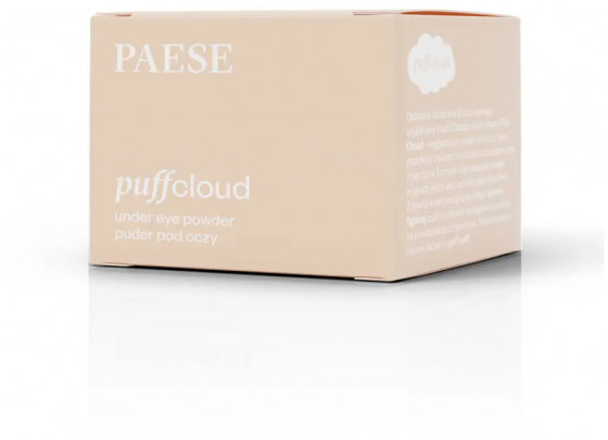 Paese Puff Cloud Under Eye Loose Powder - Рассыпчатая прозрачная пудра для области глаз - 2