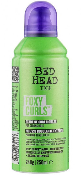 Tigi Bed Head Foxy Curls Mousse - Активатор для вьющихся волос