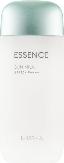 Missha All-around Safe Block Essence Sun Milk SPF50+/PA+++ - Солнцезащитная эссенция для лица