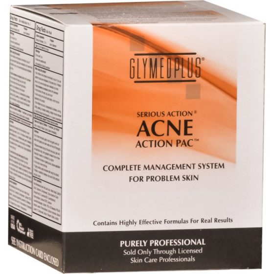 GlyMed Plus Serious Action Pac Grade 2 - Лечебный набор для проблемной кожи, склонной к угрям и кожным инфекциям