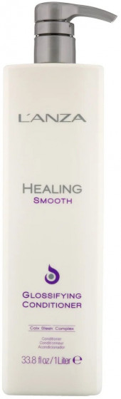 L'anza Healing Smooth Glossifying Conditioner - Разглаживающий кондиционер для блеска волос