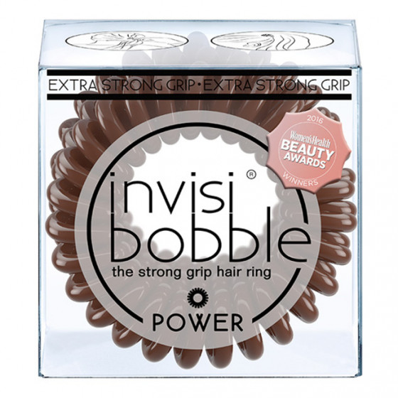 Invisibobble Power Pretzel Brown - Резинки для волос экстра-сильной фиксации - 1