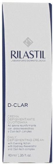 Rilastil D-Clar Daily Depigmenting Cream - Крем для кожи лица склонной к пигментации - 2