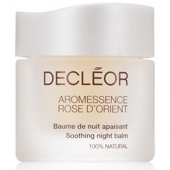 Decleor Baume Rose d’Orient - Ночной успокаивающий бальзам для чувствительной кожи лица