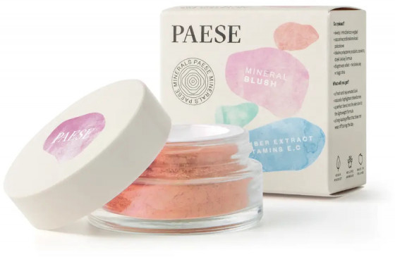 Paese Minerals Blush - Минеральные рассыпчатые румяна