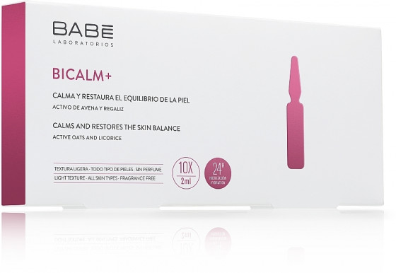 Babe Laboratorios Ampule Solution Bicalm+ - Ампулы-концентрат с антикуперозным действием