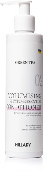 Hillary Green Tea Volumising Phyto-essential Conditioner - Фитоэссенциальный кондиционер для объема волос