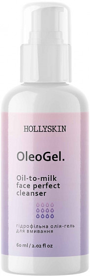 Hollyskin OleoGel - Гидрофильное масло-гель для умывания