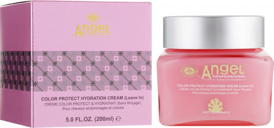 Angel Professional Color Protect Cream - Увлажняющий крем для окрашенных волос - 1