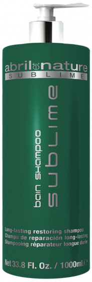 Abril et Nature Sublime Hyaluronic Bain Shampoo - Восстанавливающий шампунь с гиалуроновой кислотой