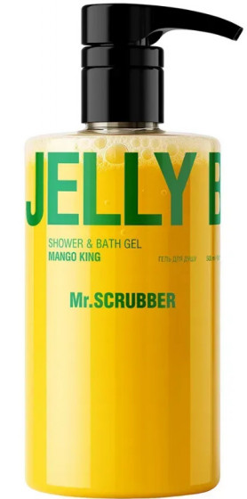 Mr.Scrubber Jelly Bubbles Shower & Bath Gel "Mango King" - Гель для душа