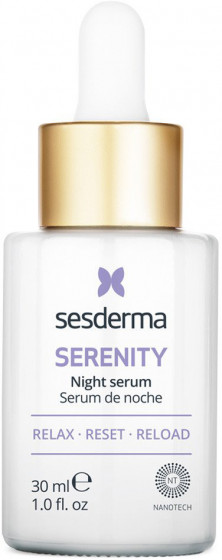 Sesderma Serenity Night Serum - Регенерирующая ночная сыворотка для лица