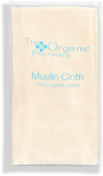 The Organic Pharmacy Organic Muslin Cloth - Муслиновая салфетка для очищения кожи - 1