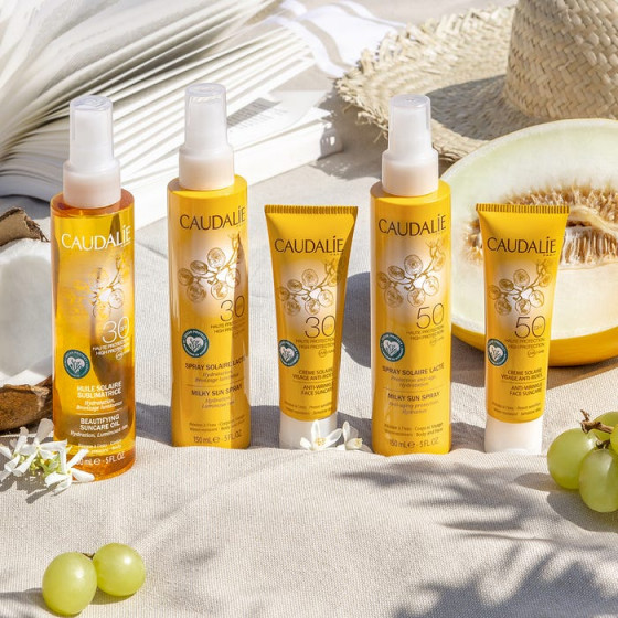 Caudalie Soleil Divine Solaire Milky Sun Spray SPF50 - Солнцезащитный крем-молочко SPF50 - 5