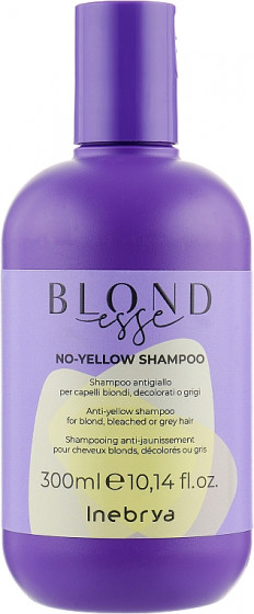 Inebrya Blondesse No-Yellow Shampoo - Шампунь для осветленных или седых волос