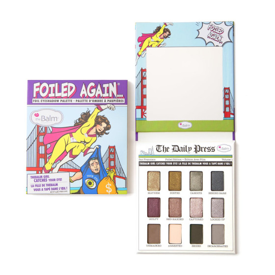 TheBalm Foiled Again Eyeshadow Palette - Палетка теней для глаз