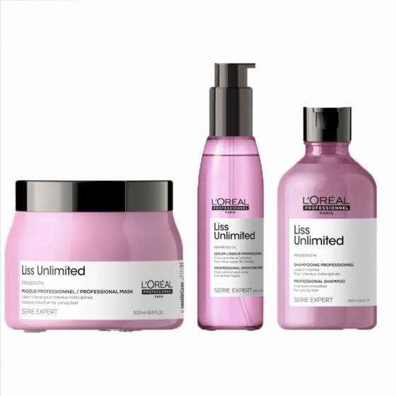 L’Oreal Professionnel Liss Unlimited Masque - Разглаживающая маска для сухих и непослушных волос - 2