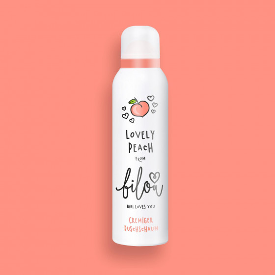 Bilou Lovely Peach Shower Foam - Пенка для душа "Прекрасный персик" - 4